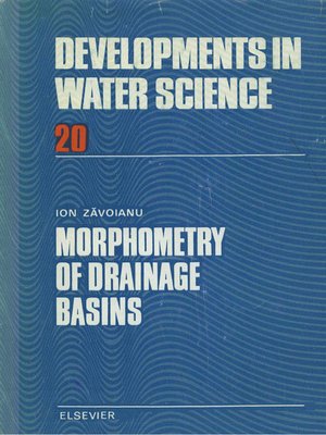 cover image of Morphometry of Drainage Basins